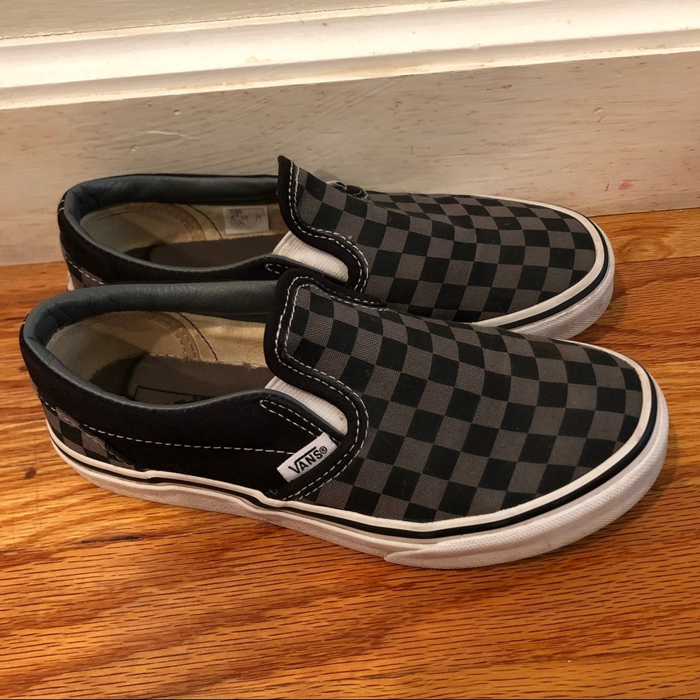 Checkered Vans